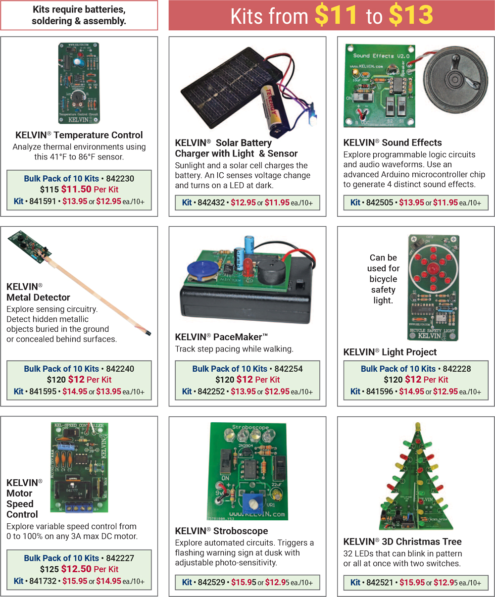 KELVIN® Electronic Kits 4