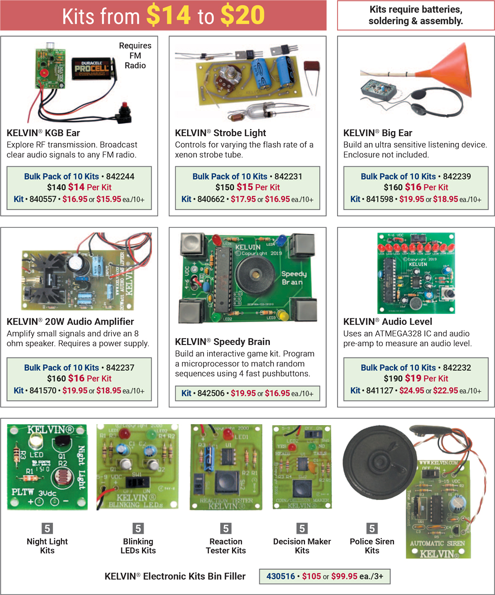 KELVIN® Electronic Kits 5