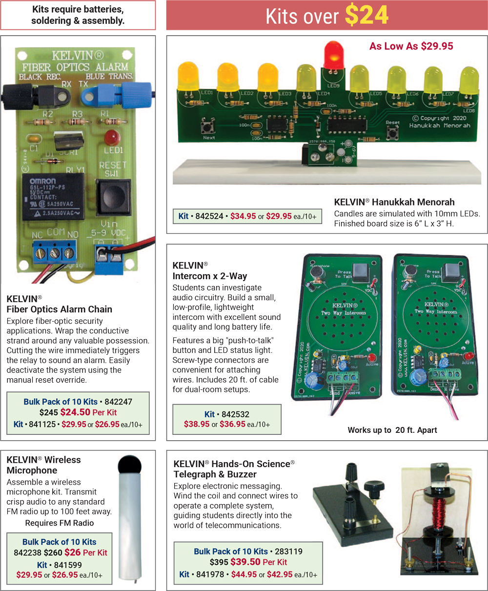 KELVIN® Electronic Kits 6