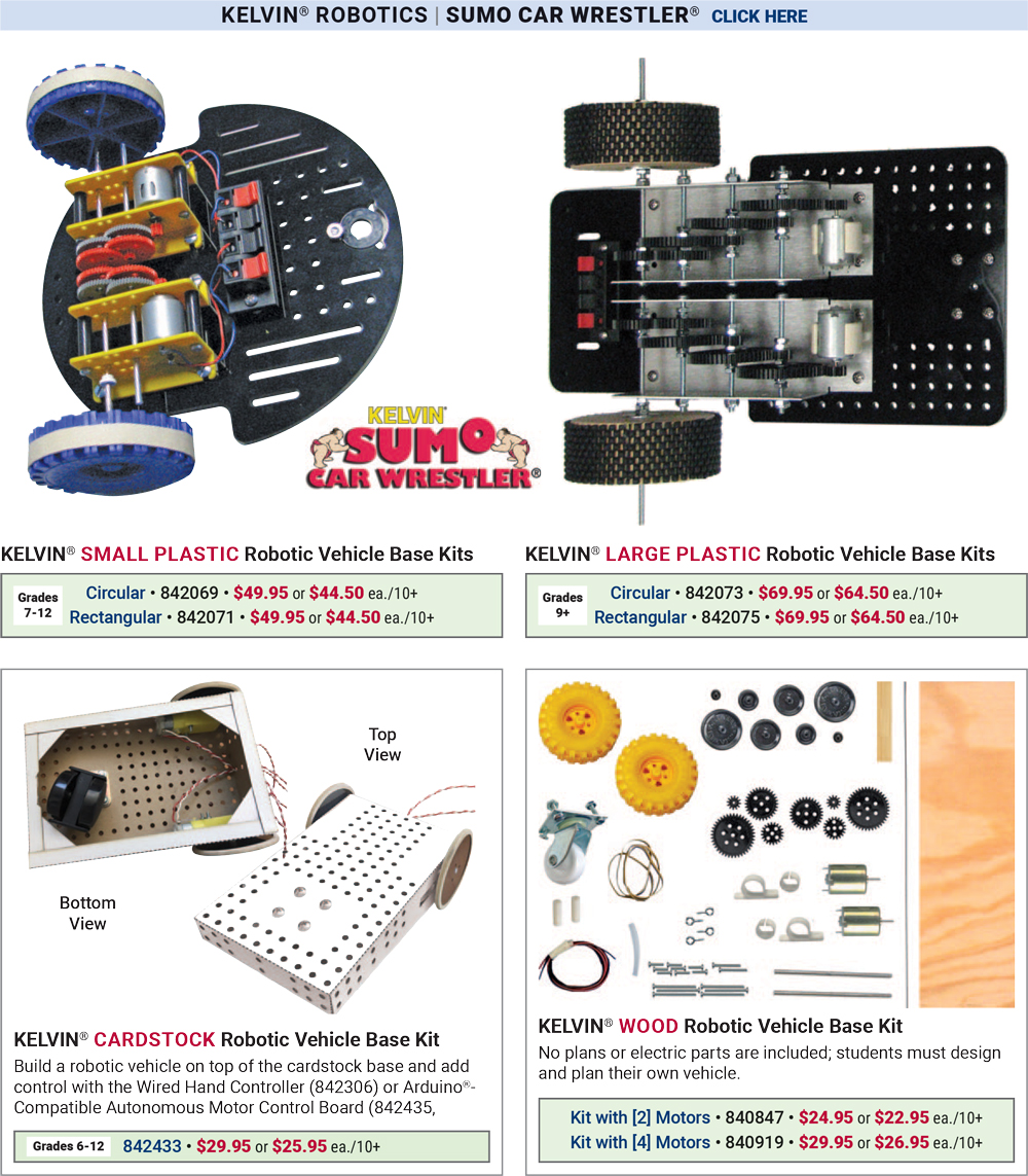 KELVIN® Robotics SUMO Car Wrestler®