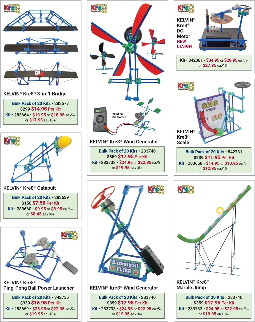 KELVIN® Kre8® Modeling 3